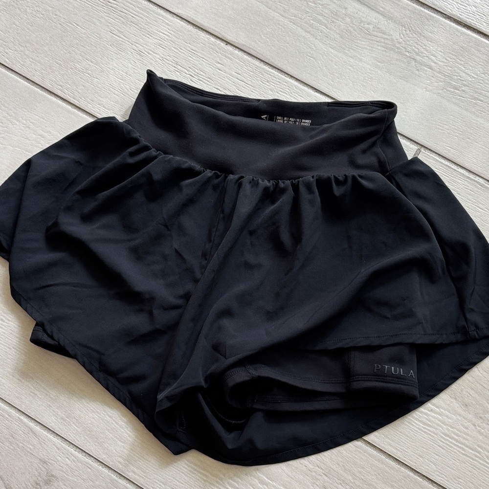 P'tula Charcoal Athletic Shorts